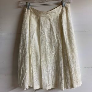 Cream Vince Camuto skirt